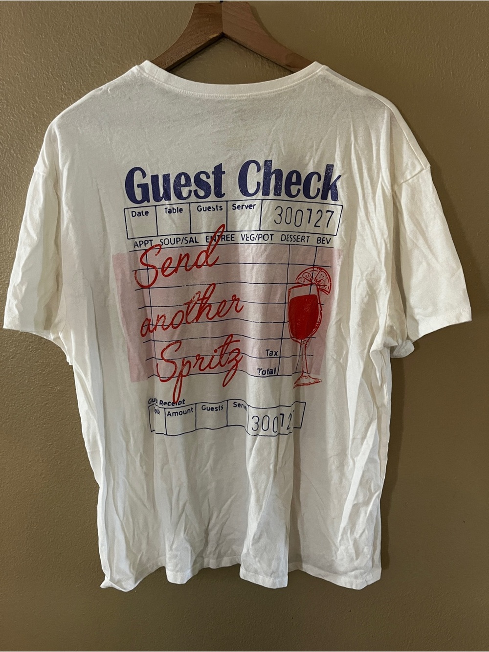 Guest Check Tee